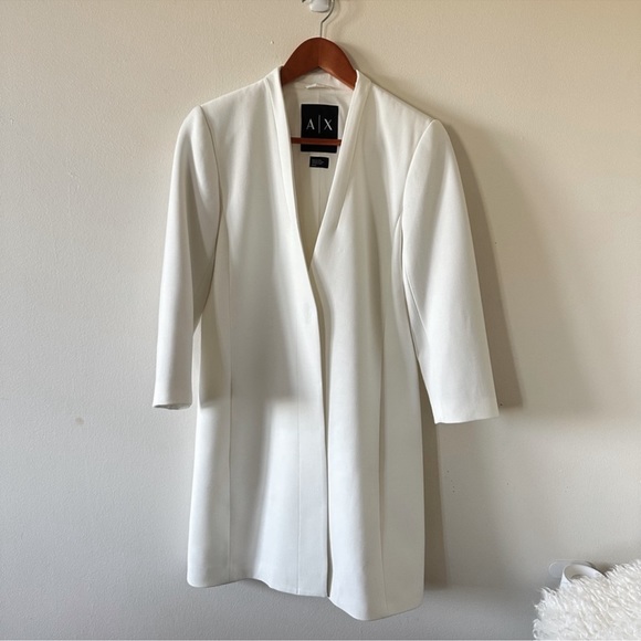 Armani Exchange Jackets & Blazers - Armani Exchange White Blazer Jacket (Medium)